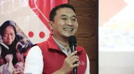 Kepala Markas PMI Jakarta Utara, Nurhasanudin atau yang akrab disapa Bang Acang, mengungkapkan bahwa masa setelah lebaran sering menjadi periode rawan karena cadangan darah cenderung menipis. (Istimewa)
