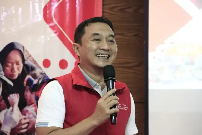 Kepala Markas PMI Jakarta Utara, Nurhasanudin atau yang akrab disapa Bang Acang, mengungkapkan bahwa masa setelah lebaran sering menjadi periode rawan karena cadangan darah cenderung menipis. (Istimewa)