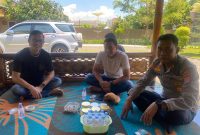 Kapolsek Kronjo Polresta Tangerang Akp I Nyoman Nariana silaturahmi ke Camat Mekarbaru(dok. gemabanten)