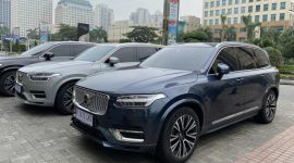 Volvo XC90 2025 SUV Hybrid Premium dengan Desain Elegan dan Fitur Canggih. (Sumber: Kompas.com)