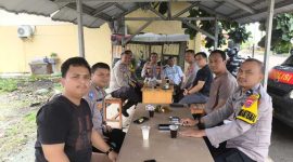 KOPDAR untuk upaya mempererat tali silaturahmi dan membangun kekompakan di lingkungan Polsek Mauk (Dok. Ahmad/Metrosiar) 