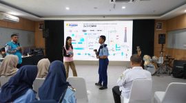 Potret Kegiatan PLTU 3 Lontar, Sebagai upaya meningkatkan pemahaman siswa tentang industri energi dan proses produksi listrik, SMKN 5 Kabupaten Tangerang(Dok. MCCK/Metrosiar) 