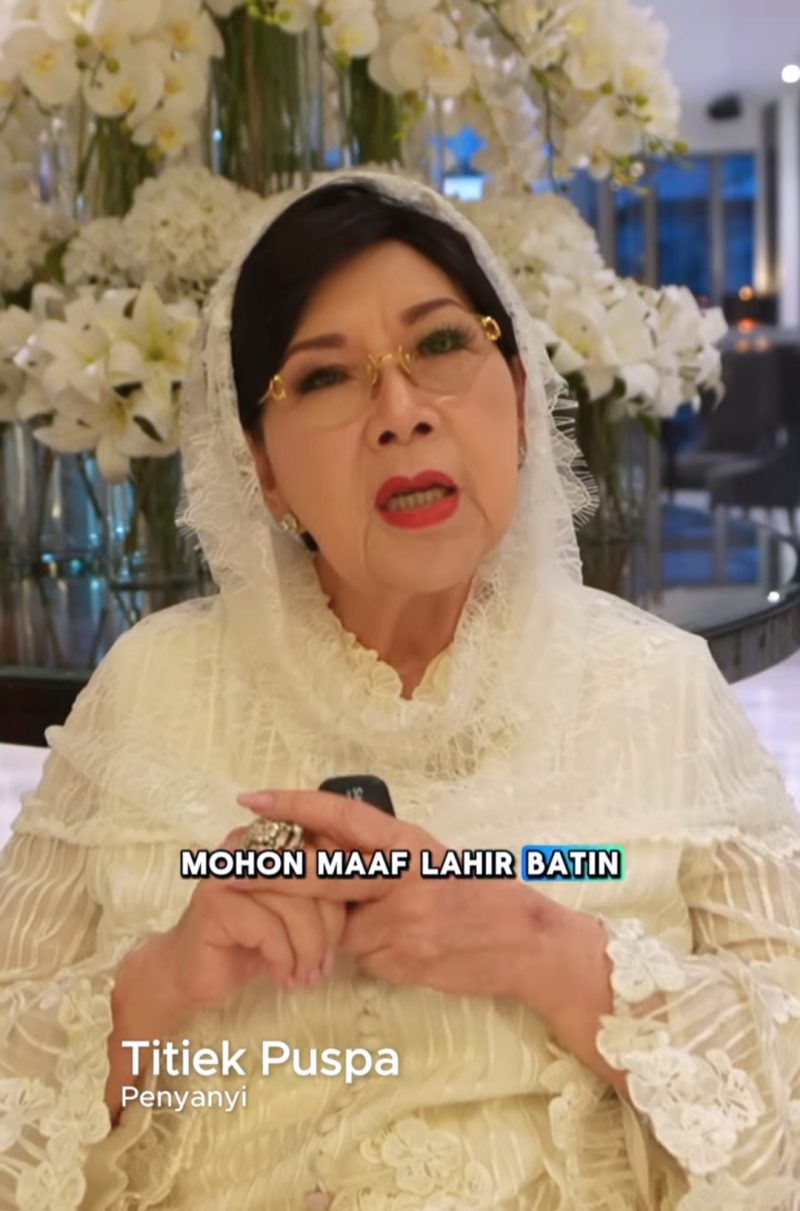 Petty Tanggapi Polemik Royalti Titiek Puspa dan Ahmad Dhani, Kenang Warisan Emosional untuk Ivan Gunawan (Instagram Titiek Puspa Official)