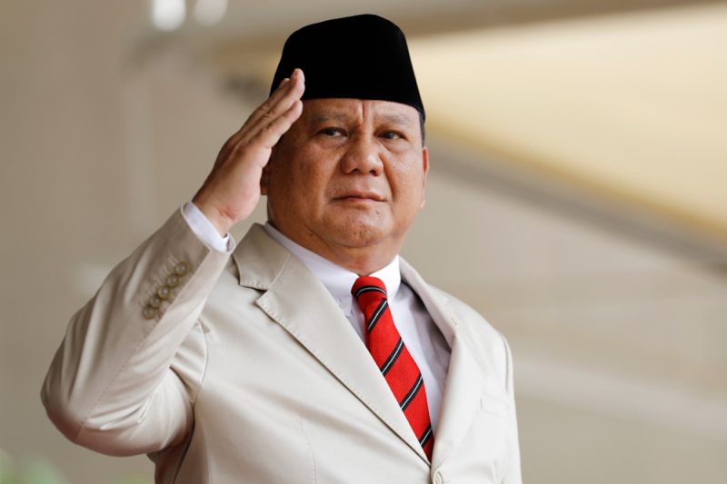 Potret Presiden Prabowo Subianto. (Istimewa)