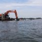 Pembongkaran sisa pagar laut di Desa Kohod Kabupaten Tangerang, Banten (Foto: Biro Adpimpro Banten)