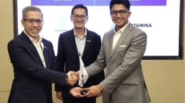 Direktur Perencanaan Strategis dan Pengembangan Bisnis Pertamina NRE, Fadli Rahman, menyampaikan rasa bangganya atas kepercayaan ini. (Foto: Dok. Pertamina)