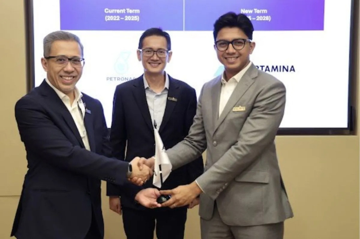 Direktur Perencanaan Strategis dan Pengembangan Bisnis Pertamina NRE, Fadli Rahman, menyampaikan rasa bangganya atas kepercayaan ini. (Foto: Dok. Pertamina)