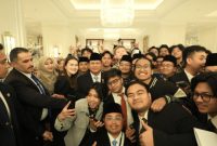 Kehadiran Presiden Prabowo di Yordania mendapat Sambutan Hangat dari Mahasiswa dan Warga Indonesia (Dok. BPMI Setpres)