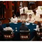 Presiden Prabowo Subianto tampak berbincang bersama tujuh jurnalis. (Instagram/@prabowo)