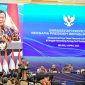 Presiden Prabowo Subianto menghadiri dan membuka Sarasehan Ekonomi yang berlangsung di Menara Mandiri, Jakarta, pada Selasa, 8 April 2025. (Foto: BPMI Setpres)