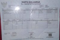Ilustrasi Kartu Keluarga (KK) (Dok. Tangkapan layar Ahmad/Metrosiar) 