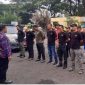 Potret Camat Kemiri Pimpin Apel Persiapan Kegiatan gerakan Pungut Sampah ini dimulai pukul 08.00 WIB dengan titik kumpul di halaman kantor kecamatan Kemiri (Dok. Istimewa) 