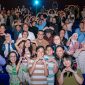 Para pemain film animasi Jumbo dan para penonton bersama Menteri Ekonomi Kreatif/Kepala Badan Ekonomi Kreatif, Teuku Riefky Harsya (Dokumentasi: Kemenekraf)