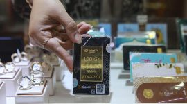 Harga Emas Batangan Antam UBS dan Galeri 24 Kompak Turun di Pegadaian Hari Ini 8 April 2025. (Istimewa)