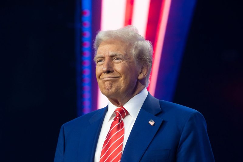 Potret Presiden AS Donald Trump (Sumber: Rebecca Noble/Getty Images)