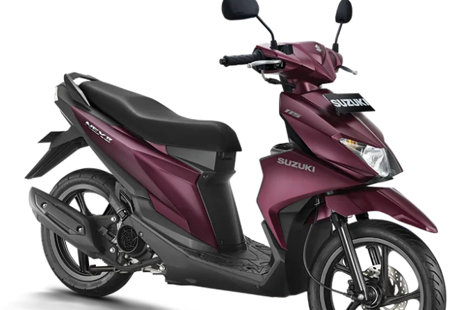 Grafik penurunan penjualan sepeda motor domestik dan peningkatan ekspor serta hambatan pertumbuhan motor listrik akibat insentif tertunda.