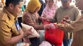 Dinas Perindustrian dan Perdagangan (Disperindag) Kabupaten Tangerang kembali menggelar Warung Tekan Inflasi (Warteksi) Gemilang tahap kedua di Gerai Tangerang Gemilang (GTG) Cikupa pada Selasa, 6 Mei 2025. (Foto: Diskominfo Kab.Tangerang)