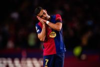 Barcelona dan Inter Milan bermain imbang 3-3 di leg pertama semifinal Liga Champions 2024/2025. Laga penuh drama dan gol spektakuler akan ditentukan di San Siro. Potret selebrasi Ferran Torres usai membobol gawang Inter Milan. (Instagram Barcelona)