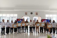 Foto : Wakil Wali Kota Tangerang H. Maryono, jajaran Forum Koordinasi Pimpinan Daerah (Forkopimda), seluruh UPT Pemasyarakatan se-Kota Tangerang, serta berbagai stakeholder terkait (Dok. PLTU 3 Lontar) 