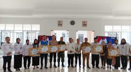 Foto : Wakil Wali Kota Tangerang H. Maryono, jajaran Forum Koordinasi Pimpinan Daerah (Forkopimda), seluruh UPT Pemasyarakatan se-Kota Tangerang, serta berbagai stakeholder terkait (Dok. PLTU 3 Lontar) 