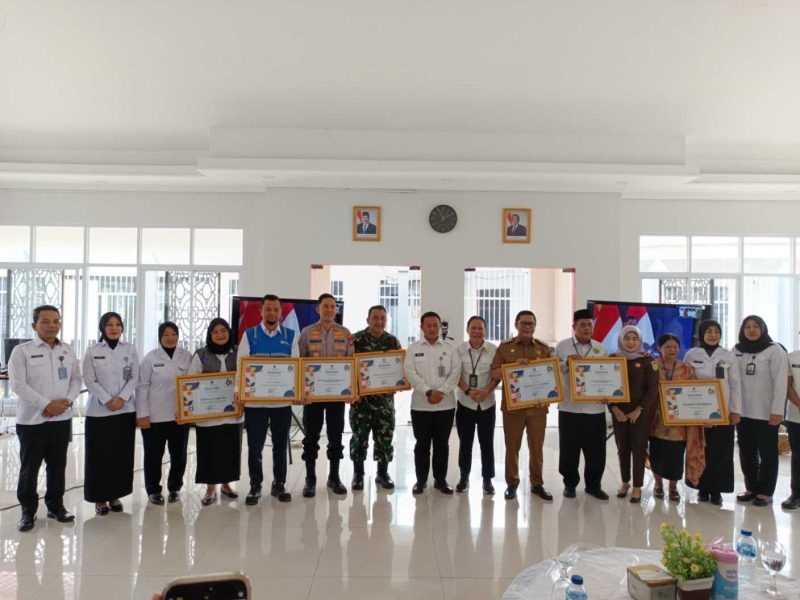 Foto : Wakil Wali Kota Tangerang H. Maryono, jajaran Forum Koordinasi Pimpinan Daerah (Forkopimda), seluruh UPT Pemasyarakatan se-Kota Tangerang, serta berbagai stakeholder terkait (Dok. PLTU 3 Lontar) 