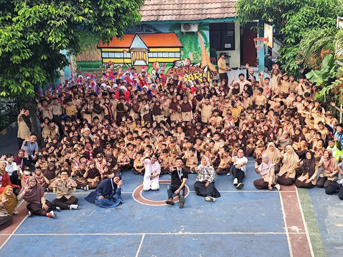 Kelas Inspirasi Kota Tangerang Bersama Siswa SDN Benda Baru 02 - dok Khafid.abd