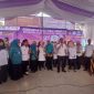 Foto : Kepala Desa Tegal Kunir Lor, Bapak Mahpudin atau yang akrab disapa Bapak Kipang bersama Kader Posyandu Desa Tegal Kunir Lor (Dok. Amzar/Acay) 