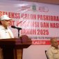 Wakil Gubernur Banten A Dimyati Natakusumah menyampaikan sambutan saat membuka Seleksi Calon Pasukan Pengibar Bendera Pusaka (Paskibraka) Tingkat Provinsi dan Nasional Tahun 2025. (Dok. Biro Adminprov Banten) 