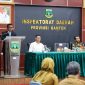 Gubernur Banten Andra Soni saat menyampaikan sambutan. (Dok. Biro Adpimpro Banten). 