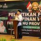 Wakil Gubernur Banten, A Dimyati Natakusumah, memberikan sambutan dalam acara Pelantikan Pengurus Pimpinan Wilayah (PW) Fatayat NU Provinsi Banten masa khidmat 2025–2030.(Dok. Biro Adpimpro Banten). 
