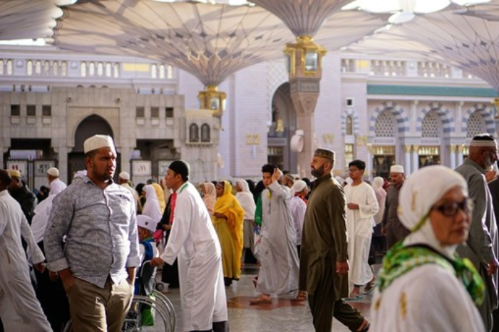 Foto: Ilustrasi Jemaah Haji Indonesia tiba di Arab Saudi. (Pixabay/dinar_aulia)