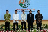 Kongres BEM PTNU tetapkan Baha sebagai Presiden Nasional 2025-2027. Simak komitmennya untuk pendidikan dan persatuan mahasiswa NU. (Foto: Dok. BEM PTNU)