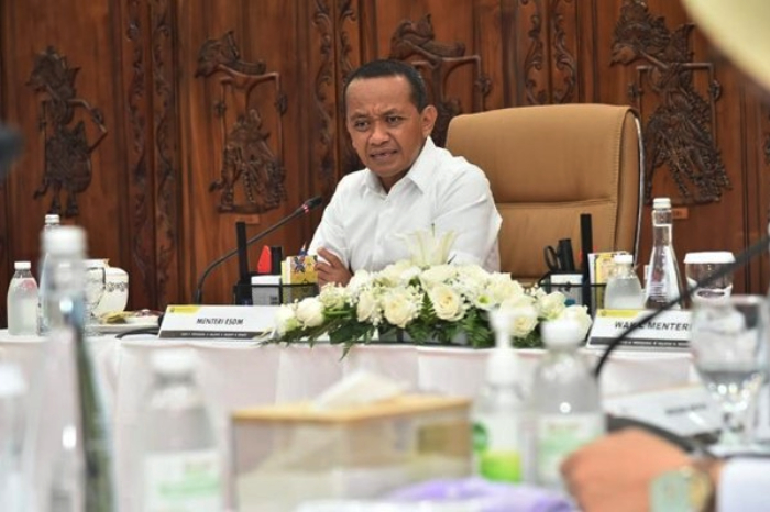 Potret Menteri ESDM Bahlil Lahadalia yang merespons tentang isu reshuffle kabinet. (Instagram.com/bahlillahadalia)