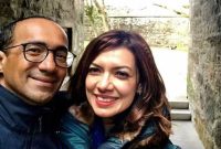 Foto Najwa Shihab bersama mendiang suaminya, Ibrahim Sjarief Assegaf. (Instagram/andienaisyah)