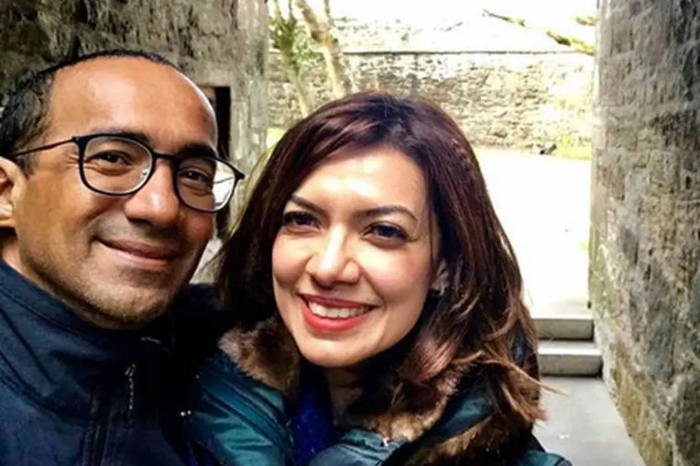 Foto Najwa Shihab bersama mendiang suaminya, Ibrahim Sjarief Assegaf. (Instagram/andienaisyah)