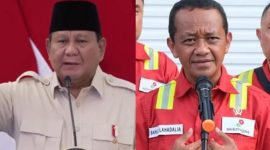 Presiden RI Prabowo Subianto (kiri) dan (kanan) Menteri ESDM Bahlil Lahadalia (Instagram.com/@bahlillahadalia)