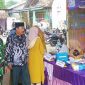 Tangkapan Layar Kepala Desa Benda, di dampingi Babinsa Benda dalam kesempatan itu menyampaikan apresiasi terhadap semangat gotong royong warga dan kerja keras para kader posyandu. (Istimewa) 