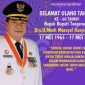 Bupati Tangerang Drs. H. Moch Maesyal Rasyid, M.Si dalam rangkaian peringatan hari ulang tahunnya yang ke-60, pada 17 Mei 2025. (Istimewa) 