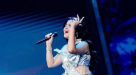 habrina Leanor menjadi juara Indonesian Idol musim ke-13. (instagram/shabrina_leonita)