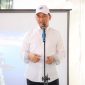Wakil Gubernur Banten A. Dimyati Natakusumah saat memberikan sambutan dalam acara Sosialisasi Pencegahan, Pemberantasan, Penyalahgunaan dan Peredaran Gelap Narkotika. (Dok. Biro Adpimpro Banten). 