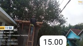 Pekerja tidak menggunakan Alat Pelindung Diri (APD) seperti helm atau sepatu keselamatan, yang merupakan pelanggaran terhadap standar Keselamatan dan Kesehatan Kerja (K3). (Istimewa) 