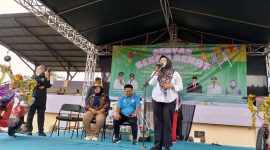 Foto: Wakil Bupati Tangerang, Intan Nurul Hikmah, saat menyampaikan sambutan. (Dok. Pribadi) 