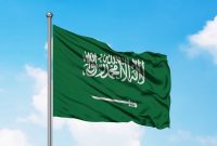 Potret Bendera Arab Saudi. (Istimewa)