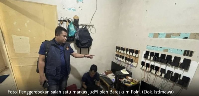 Foto Penggerebekan (Istimewa) 