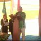 Bupati Ngada, Raymundus Bena membuka kegiatan PKKMB di Kampus STIPER Flores Bajawa. (Foto: Elfrat Frans Dhena)