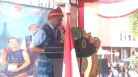 Festival Wolobobo 2025 di Ngada kembali masuk Top 100 Kharisma Event Nusantara. Perayaan budaya ini menjadi motor penggerak ekonomi kreatif dan kebanggaan masyarakat Ngada. (Foto: Frans Dhena)