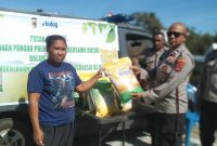 Jaga Stabilitas Harga Kebutuhan Pokok Jelang HUT RI ke-80, Polres Ngada Gandeng Bulog Gelar Pangan Murah