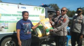 Jaga Stabilitas Harga Kebutuhan Pokok Jelang HUT RI ke-80, Polres Ngada Gandeng Bulog Gelar Pangan Murah
