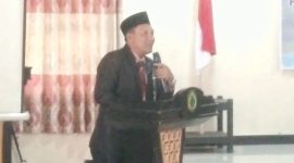 Dirut Perumda Air Minum yang baru dilantik, Eduardus Sugi (Foto: Elfrat Dhena)