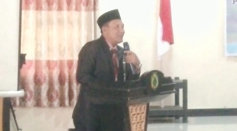Dirut Perumda Air Minum yang baru dilantik, Eduardus Sugi (Foto: Elfrat Dhena)